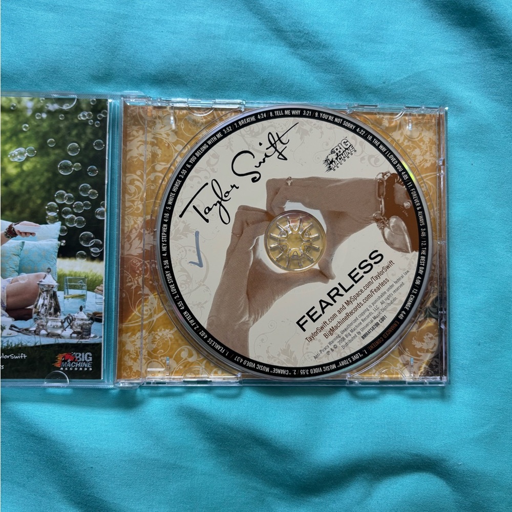 Fearless Album CD - Picture 2 of 3